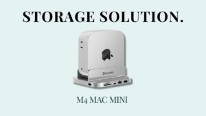 USB-C hub stand for Mac Mini offering expanded storage and connectivity