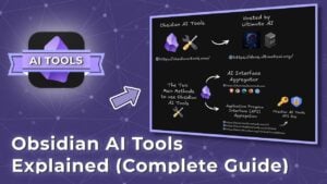 A guide to using Obsidian AI tools for smarter workflows and productivity