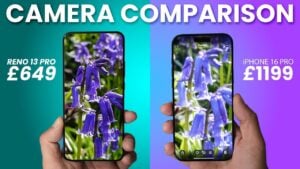 Oppo Reno 13 Pro and iPhone 16 Pro Max camera comparison for photography enthusiasts