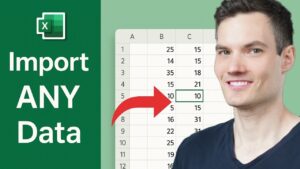 Power Query Copilot importing data into Excel spreadsheet
