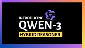 Qwen-3 hybrid AI model showcasing multimodal capabilities