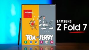Samsung Galaxy Z Fold 7 showcasing its advanced foldable display technology