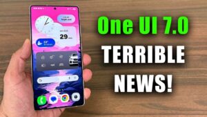 Samsung halts One UI 7.0 update due to critical software bugs
