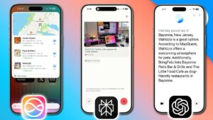 Comparison of Siri, ChatGPT, and Perplexity voice assistants for iPhone users