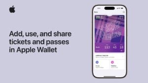 Guide to adding tickets to Apple Wallet on iPhone