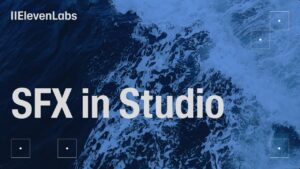 AI-generated sound effects tool for creative projects