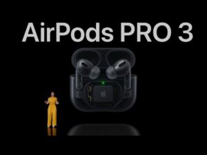 AirPods Pro 3 showcasing real-time translation feature for seamless communication