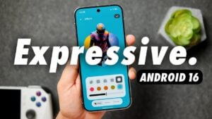 Android 16 Pixel UI update showcasing new features and design