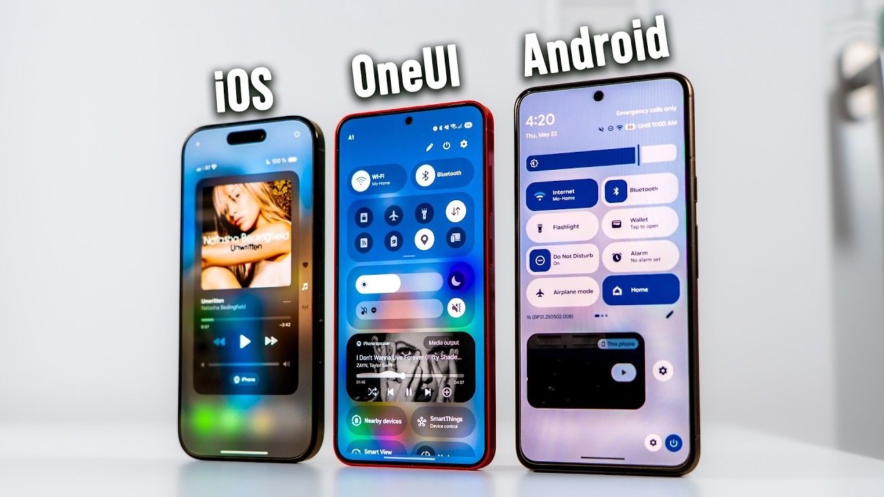 Android 16 vs iOS 18 vs One UI 7: A Comprehensive Comparison - Geeky ...