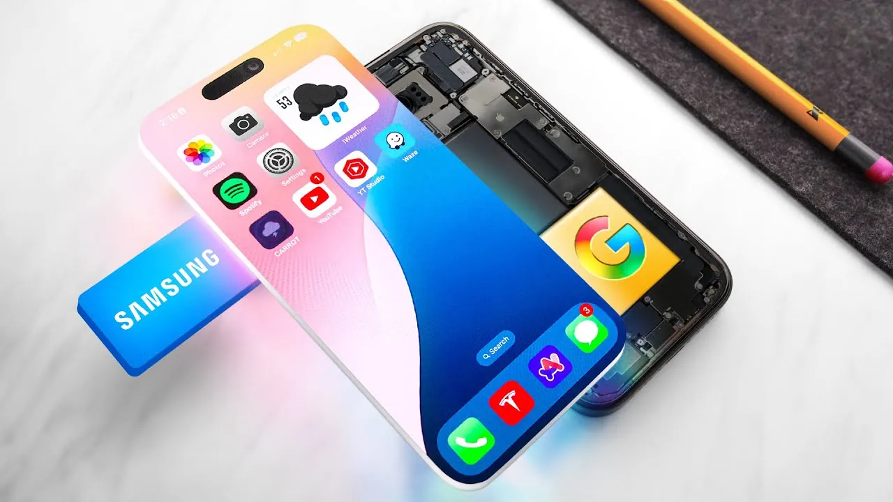 The interplay of competition and collaboration between Apple, Samsung, and Google