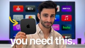 Apple TV 4K streaming device showcasing advanced features in 2025
