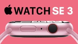 Apple Watch SE 3 showcasing its sleek design and larger display