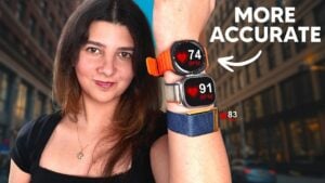 Apple Watch Ultra, Whoop, and Oura Ring side-by-side comparison