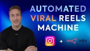 Automated Instagram Reels creation process using AI tools