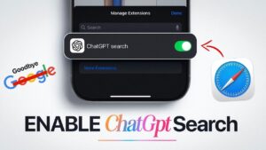 How to set up ChatGPT search on iPhone for AI-powered browsing