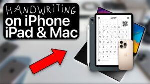 Custom handwriting font creation guide for Apple devices