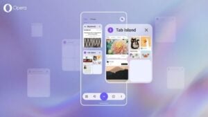 Customizable tab layouts in Opera browser: carousel, grid, and list views