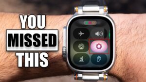 Customizing your Apple Watch face for improved efficiency and usability