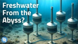 Deep-sea reverse osmosis technology transforming seawater into freshwater