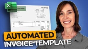 Excel invoice tracker template for automated invoicing
