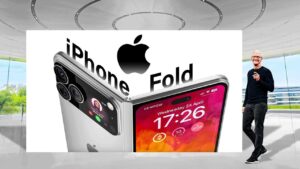 Foldable iPhone design and display details with rumored sizes
