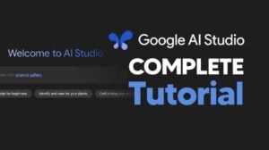 Beginner-friendly guide to using Google AI Studio for AI tools