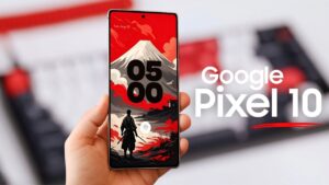 Google Pixel 10 Pro XL showcasing advanced flicker-free display technology