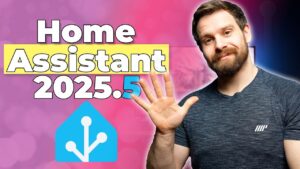 Home Assistant 2025.5 update showcasing new smart home features