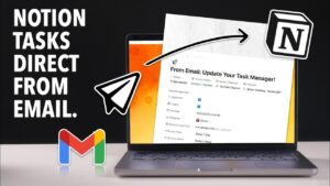Guide on converting emails into tasks using the Save to Notion extension