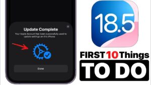 Satellite connectivity feature for iPhone 13 in iOS 18.5 update