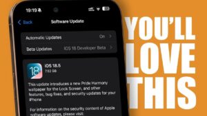 iOS 18.5 update release date and key features overview