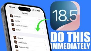Steps to optimize your iPhone after updating to iOS 18.5 for better performance