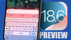 iOS 18.6 update details for older iPhone models like XS and XR