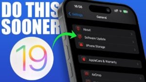 Guide to preparing your iPhone for the iOS 19 beta update