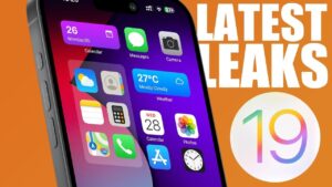 iOS 19 redesigned interface showcasing flexible app layouts