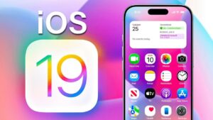 iOS 19 redesigned interface inspired by VisionOS with sleek visuals