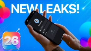 iOS 26 update showcasing key features and innovations