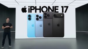 iPhone 17 Air showcasing its ultra-thin design and sleek profile
