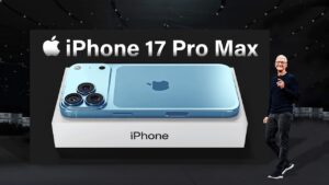 iPhone 17 Pro Max and iPhone 16 Pro Max side-by-side design comparison