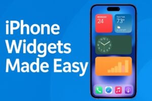 iPhone Widgets Made Easy