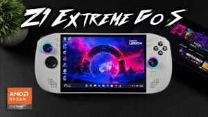 Lenovo Legion Go S handheld gaming device with AMD Ryzen Z1 Extreme