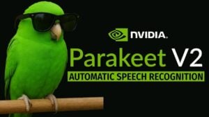 NVIDIA Parakeetv2 compared to OpenAI Whisper in speech recognition performance