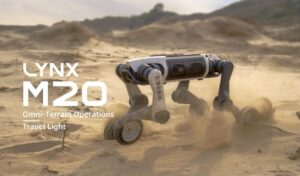 LYNX M20 all-terrain robot designed for industrial applications
