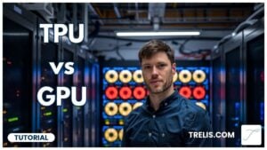 Comparison of TPU and GPU hardware for AI development