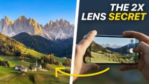Wide-angle lens capturing a vibrant landscape with depth and scale