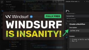 Windsurf Wave 8 AI-powered IDE showcasing advanced coding tools