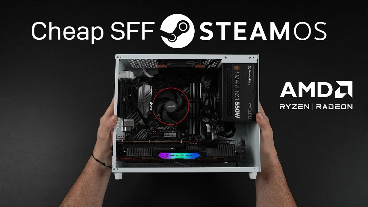 Affordable 1440p gaming PC setup with SteamOS