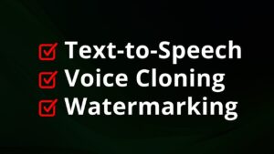 AI voice cloning technology creating lifelike speech outputs