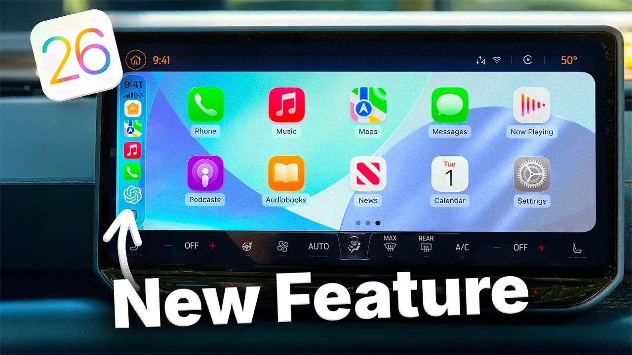 Enhanced navigation tools in iOS 26 CarPlay update