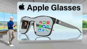 Apple Glasses showcasing advanced wearable technology features